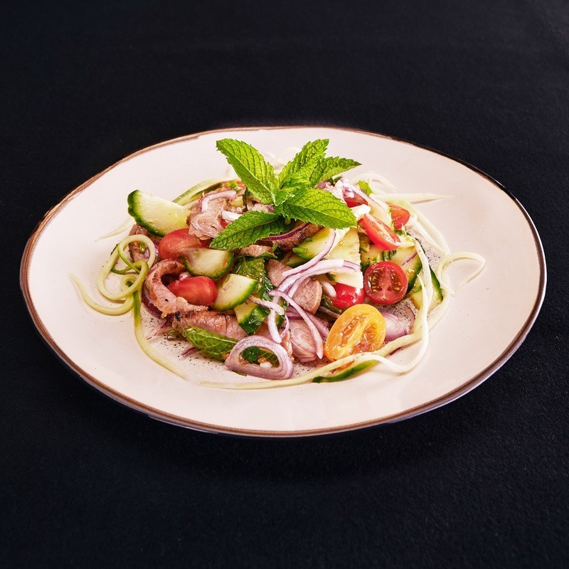 Salade de boeuf grillé